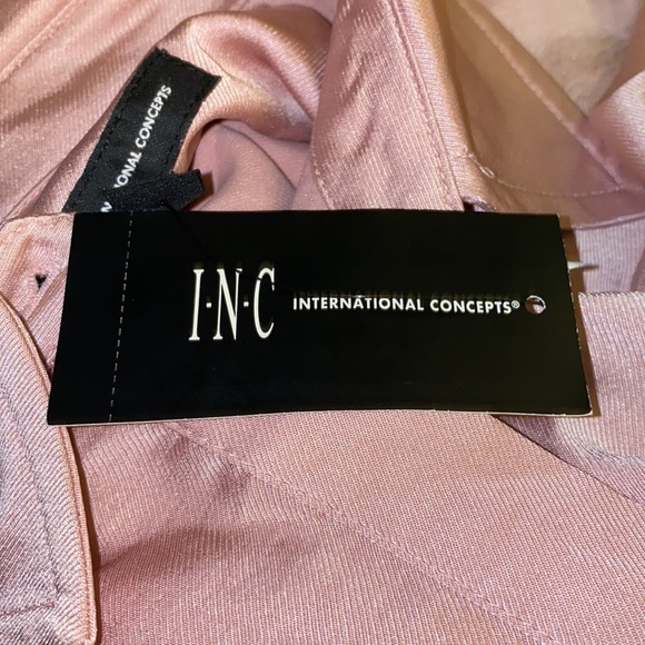 INC INTERNATIONAL CONCEPTS PINK JUMPSUIT 16 NWT - Picture 5 of 7